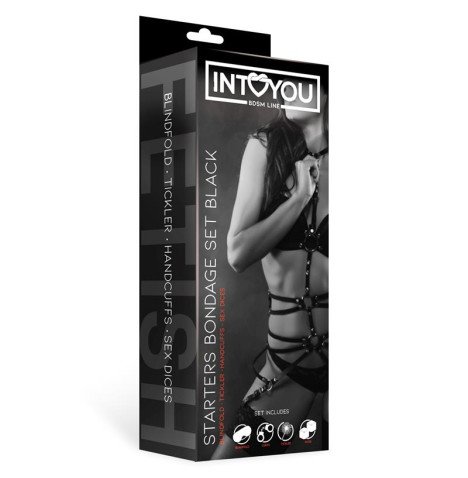 Starters Bondage Set 4 Pieces Black